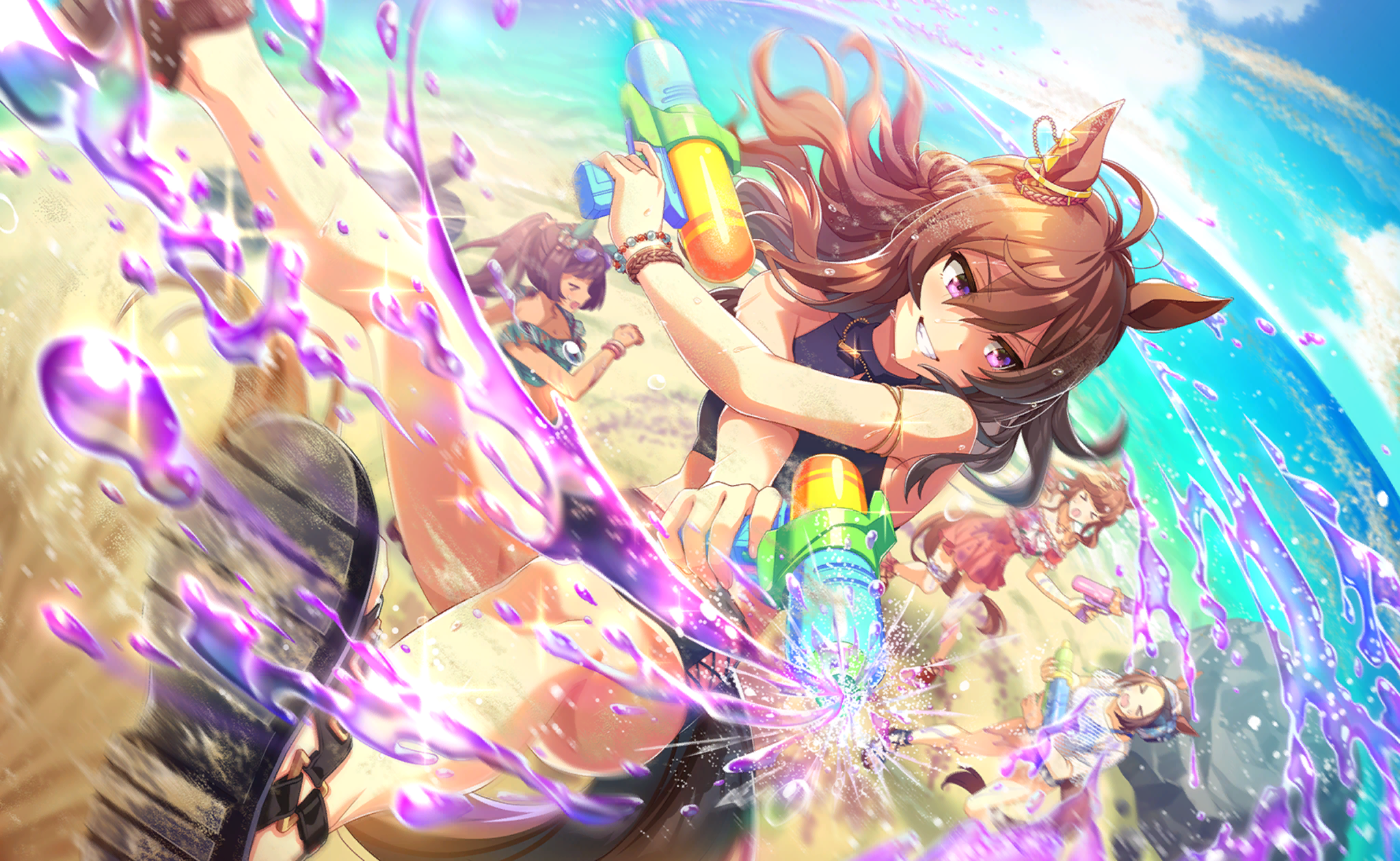 Story Event Still - A Big Fight!? Colorful Summer☆Vacation