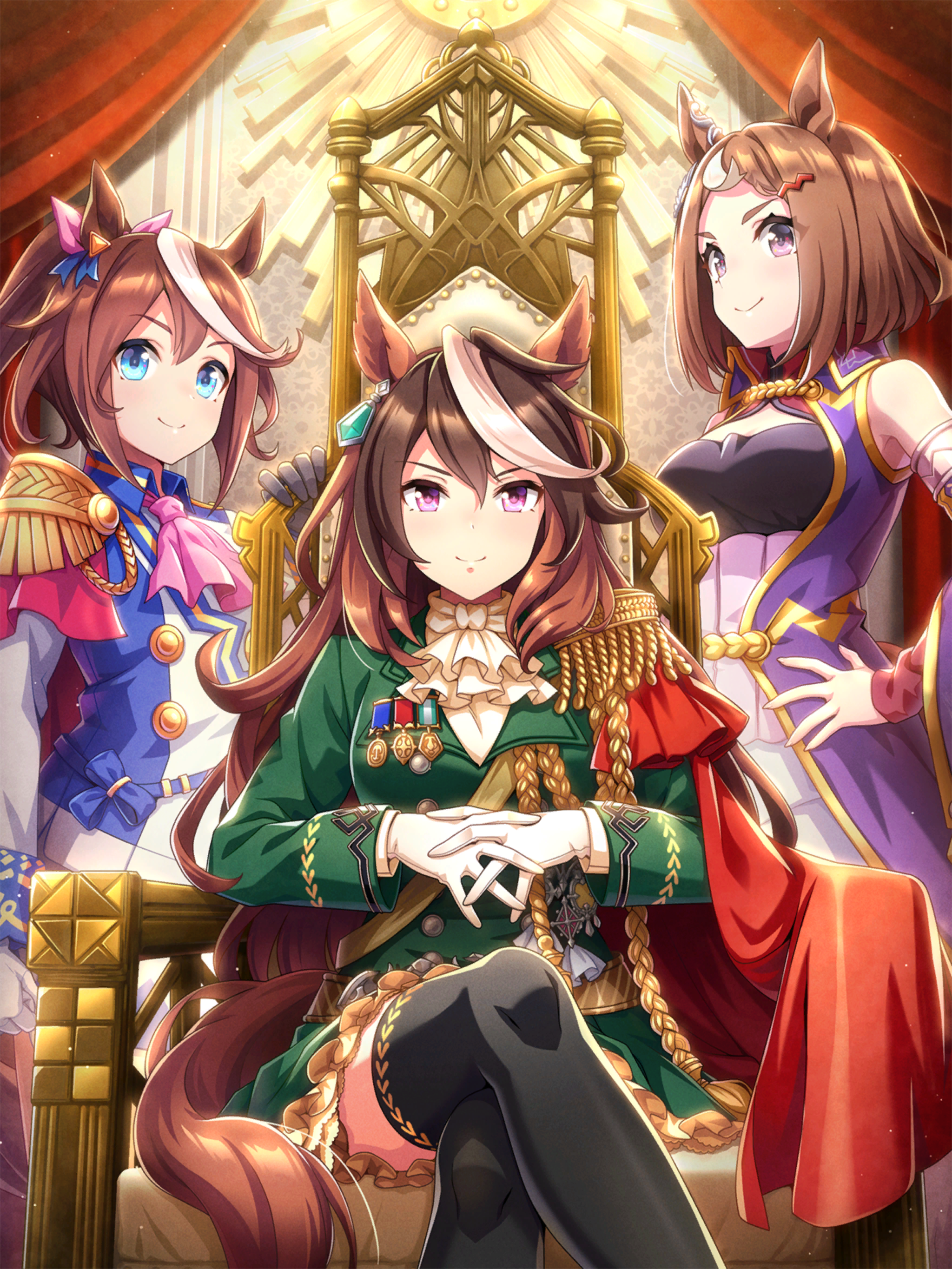 Throne Gatherers SSR Support Card